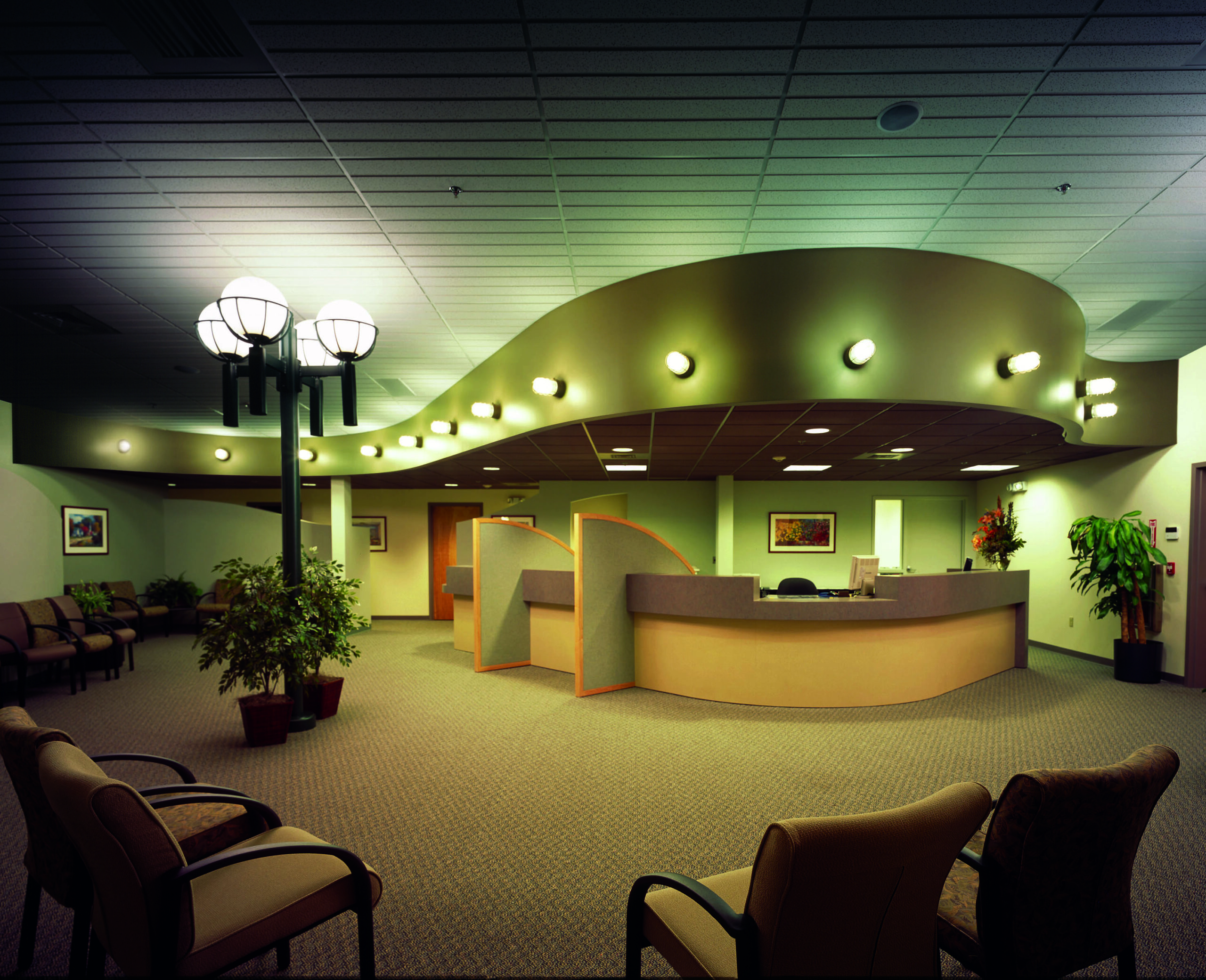 New Hampshire Neurospine Institute Interior Reception Area