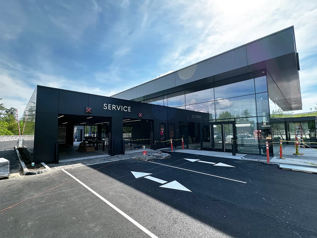 AutoFair Automotive Group Genesis dealership construction progress in Bedford NH