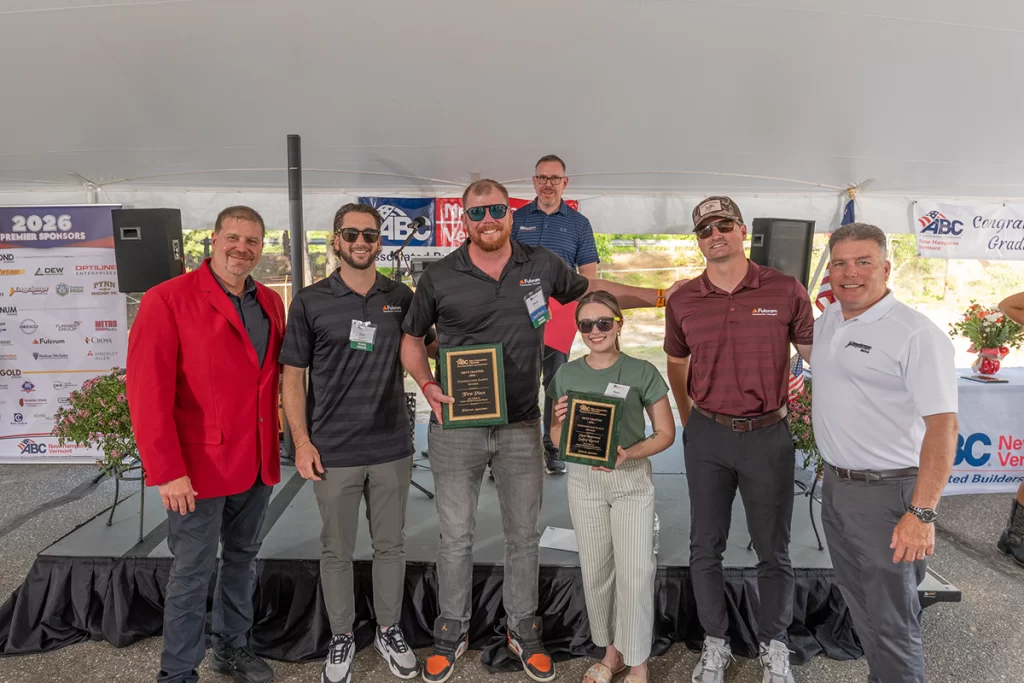 ABC NH VT First Place Safety Award and Most Improved Safety Program Award recipients